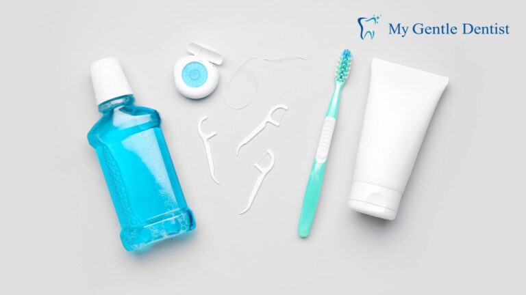Flossing and Brushing